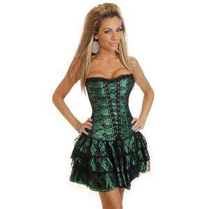 GREEN CORSET & SKIRT 34