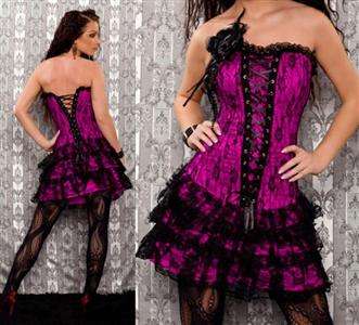 PINK CORSET & SKIRT 34