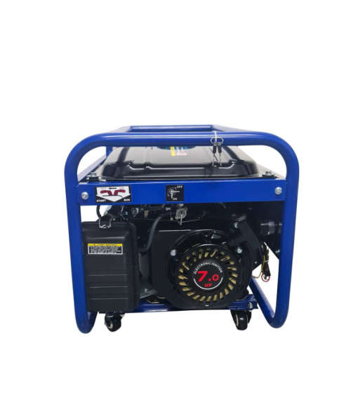 Burraaq Trading Pentamark PTM-4500DE 4 Stroke Air-Cooloed Generator with Wheels