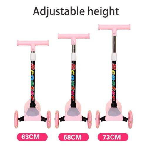 BURRAAQ TRADING KIDS LED LIGHT UP WHEEL SCOOTER