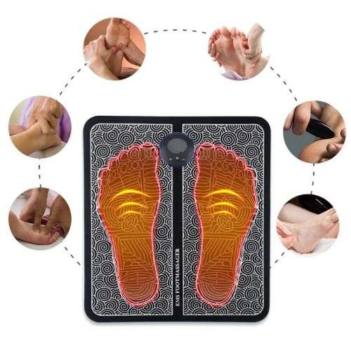 Rechargeable EMS Physiotherapy Wireless Muscle Stimulator Foot Massager