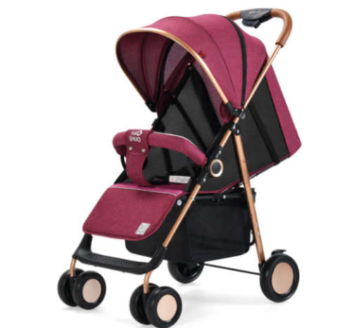 BURRAQ TRADING Haoshuo Baby Lightweight Foldable Stroller - Baby - Kids