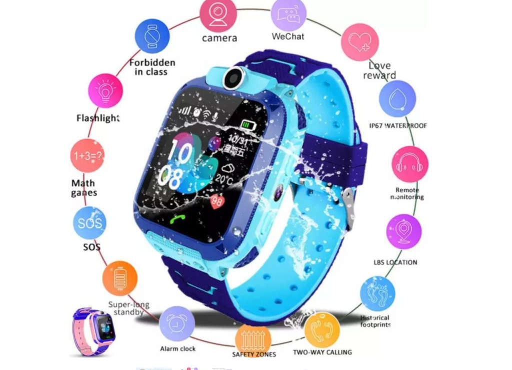 BURRAAQ TRADING Kiddies GPS TRACKER Phone watch