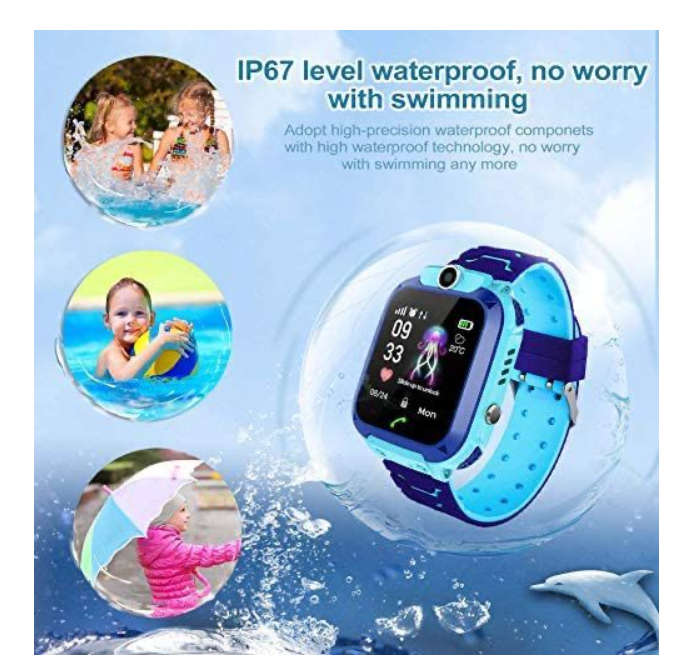 BURRAAQ TRADING Kiddies GPS TRACKER Phone watch