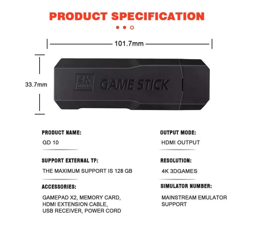 Burraaq Trading X2 game console  64Gb 37000+ Games