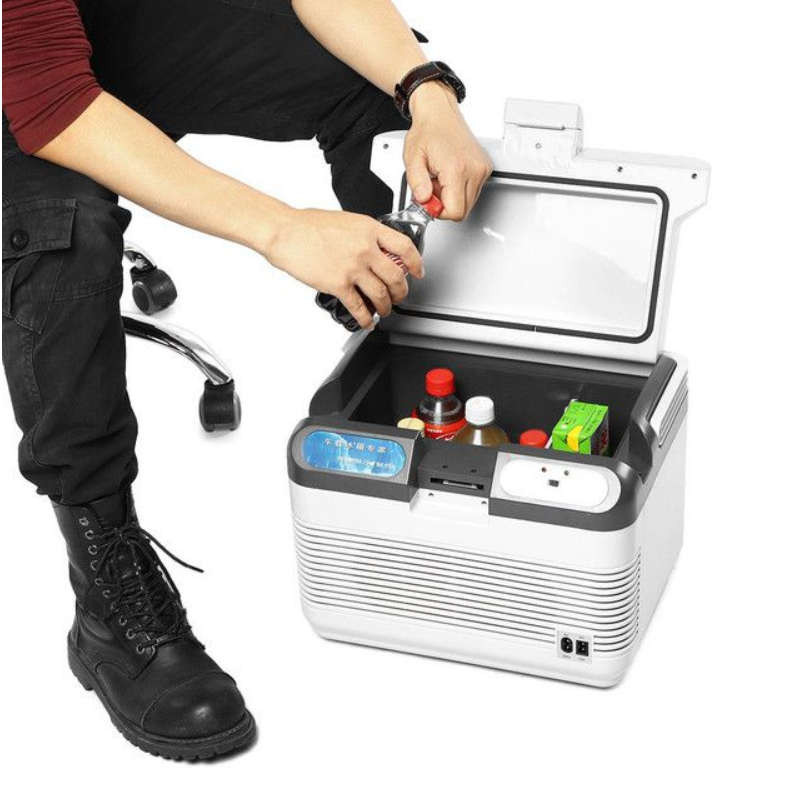 Burraaq Trading Cooling and Warming Portable Hot And Cold Refrigerator - 12l