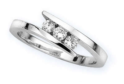 0.06Cts Real & Natural Diamond Wedding/Engagement Ring @ No Reserve Price