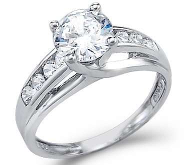 1.00Cts Round Cut Real & Natural Diamond Wedding/Engagement Ring @ Very Attractive Offer