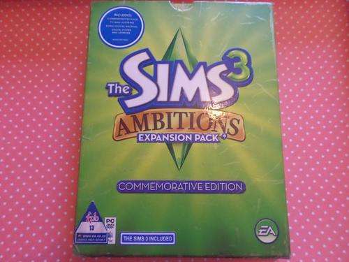 PC - The Sims 3 Ambitions Expansion Pack + The Sims 3 Included - Commemorative Edition - Collectible