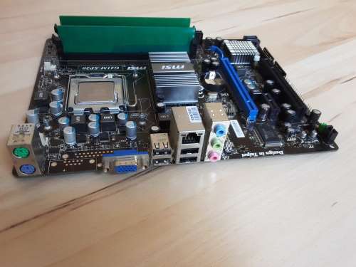 Motherboard Bundle - MSI G41 + Intel Core 2 Duo 2.4GHz + 4GB DDR3