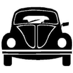 Vinyl sticker decal Beetle