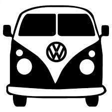Vinyl sticker decal Kombi