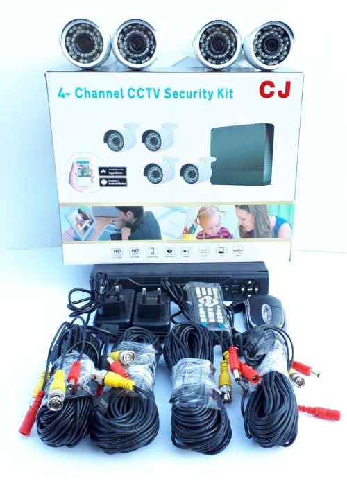 Security Surveillance System With Internet & Phone Viewing AHD