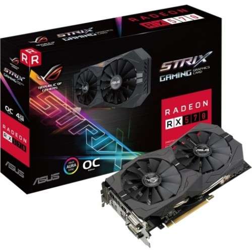 ASUS ROG STRIX RX570 Graphics Card for Gaming