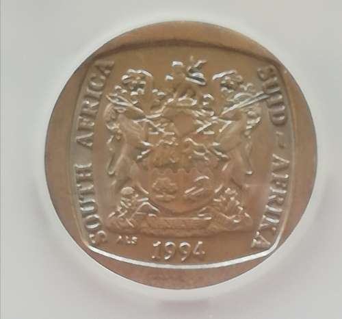 1994 R5 Presidential Inauguration MS62 clashed Die UNC