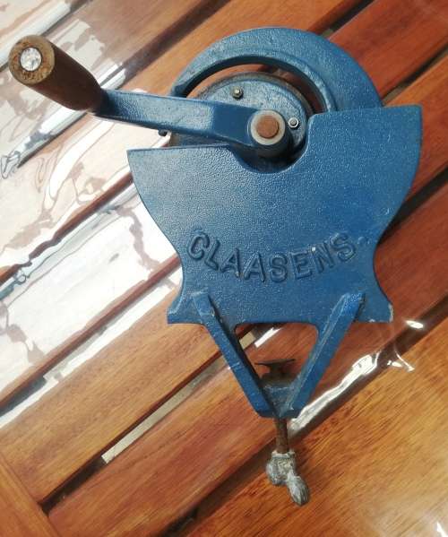 Antique CLAASENS manual biltong carver (table mount) READ DESCRIPTION & NOTES BEFORE BIDDING