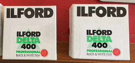Ilford Delta 400 Professional Black and White 35mm bulk roll (100 ft)