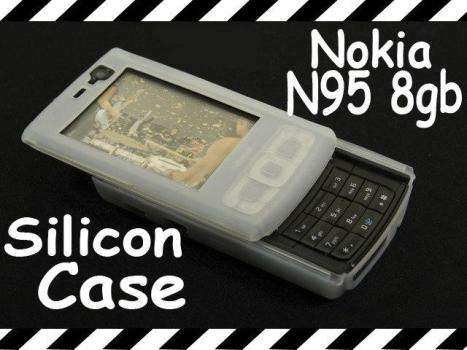 CLEAR SILICON COVER FOR NOKIA N95 8GB