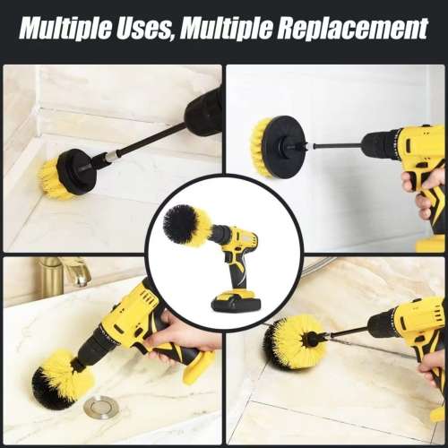 multifunctional electric cleaning brush electric drill