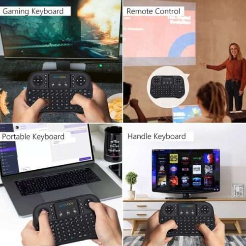 Wireless Mini 2.4G Backlight Wireless Bluetooth Keyboard Touchpad for Computer TV Box