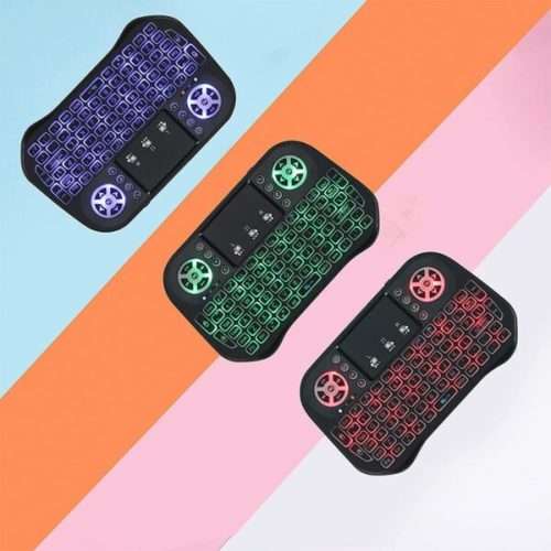 Wireless Mini 2.4G Backlight Wireless Bluetooth Keyboard Touchpad for Computer TV Box