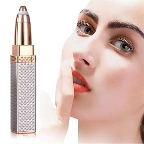 USB Rechargeable Lipstick Eyebrow Trimmer Epilator Women Eyebrow Trimmer