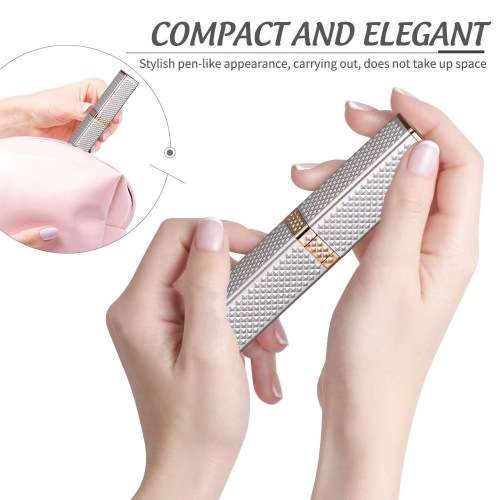 USB Rechargeable Lipstick Eyebrow Trimmer Epilator Women Eyebrow Trimmer