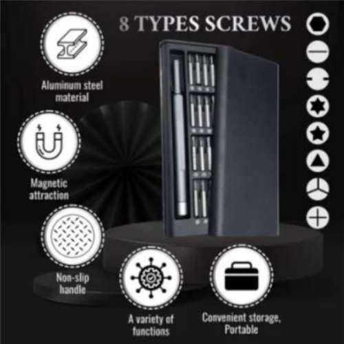 24 in 1 Magnetic Precision Screwdriver Set Xiaomi Apple Android Disassemble Glasses Watch Repair Too