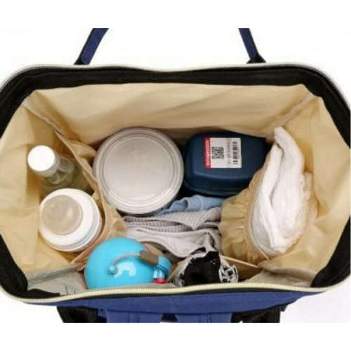15 Inch Mommy Diaper Tote Backpack Large Capacity Waterproof With Hidden Pocket