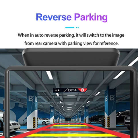 HD 1080P HDR Car Driving Recorder Reversing Image Dual Lens Night Vision Recording