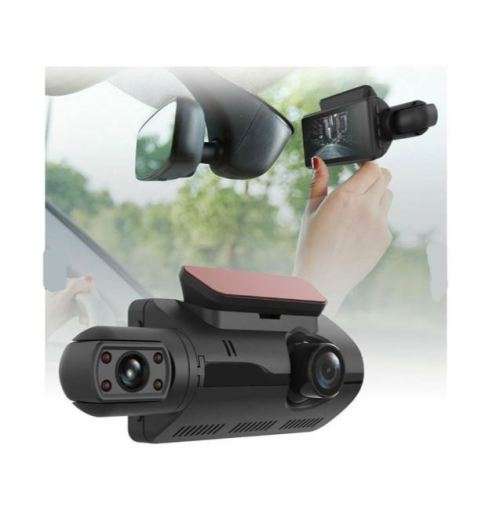 HD 1080P HDR Car Driving Recorder Reversing Image Dual Lens Night Vision Recording