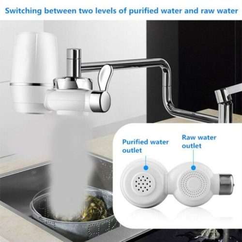 Water Faucet Filtration System , Reduces Chlorine & Bad Taste