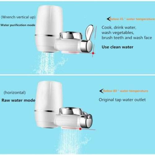 Water Faucet Filtration System , Reduces Chlorine & Bad Taste