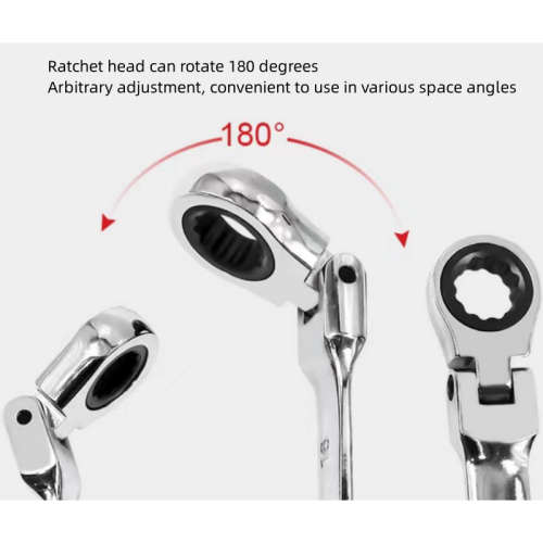Multifunctional Detachable Ratchet Wrench Set