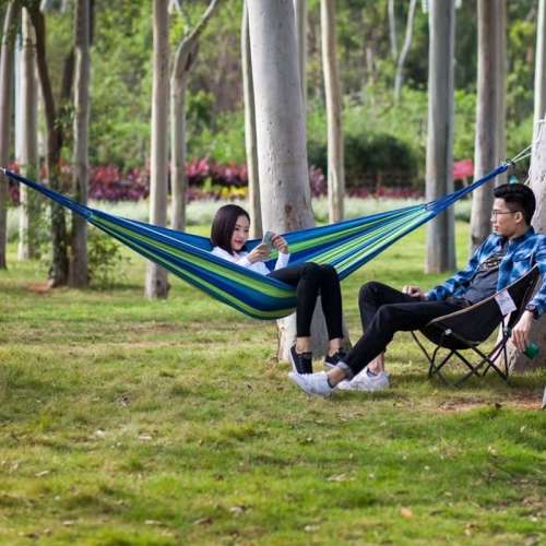 Portable Outdoor Hammock Student Indoor Dormitory Bedroom Swing Adult Sleeping Hanging Chair Canvas