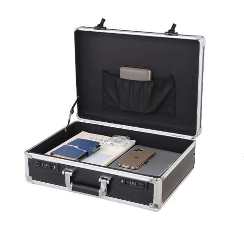 Combination Lock Safe Suitcase File Lockbox
