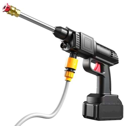 Car Cleaning Gun Wireless Lithium Battery High Pressure Car Washer Electric Pressure Cleaning