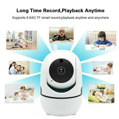1080P Wireless WIFI Infrared Home Security Camera Night Vision Smart Auto Tracking