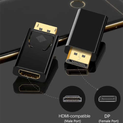 DisplayPort to HDMI 4K Converter Transport Adapter