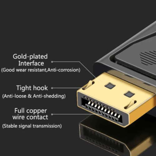 DisplayPort to HDMI 4K Converter Transport Adapter