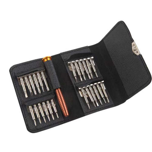 25 In 1 Mini Multi-Function Screwdriver Bit Set With Magnetic Suction Electronic Maintenance Tool
