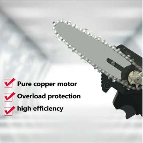24V Mini Lithium Battery Rechargeable Electric Chainsaw Outdoor Logging Chainsaw