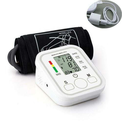 Home Healthcare Upper Arm Electronic Sphygmomanometer, Blood Pressure Measuring Instrument