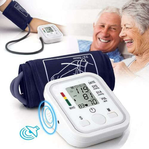 Home Healthcare Upper Arm Electronic Sphygmomanometer, Blood Pressure Measuring Instrument