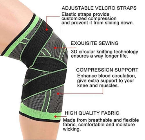 Compression Sleeves For Men`s And Women`s Athletic Knee Braces