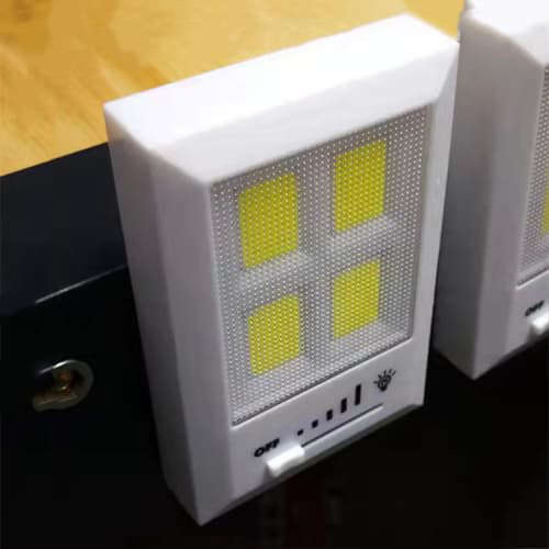 Portable COB Wall Light Switch Stepless Dimming LED Battery Light