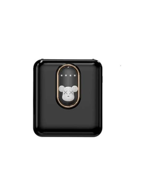 4-In-1 Power Bank 10000Mah Micro USB Type C And IOS Built-In Cable With LED Flashlight