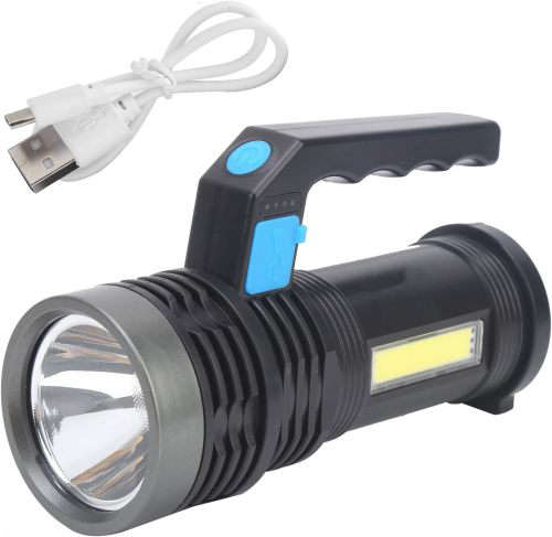 Rechargeable LED Spotlight Outdoor Flashlight Home Searchlight For Camping