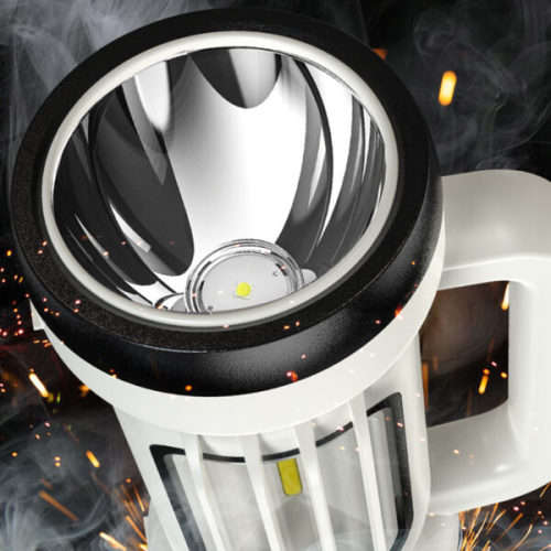 Portable Multi-Mode Camping Light LED+COB With Hook And Power Bank