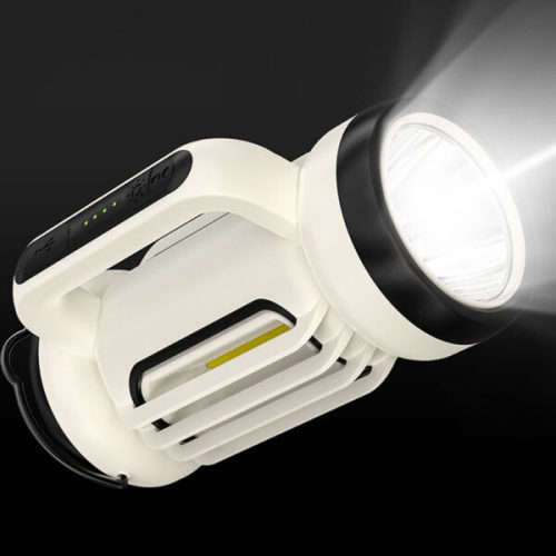 Portable Multi-Mode Camping Light LED+COB With Hook And Power Bank
